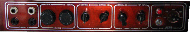 Vox AC15 controls